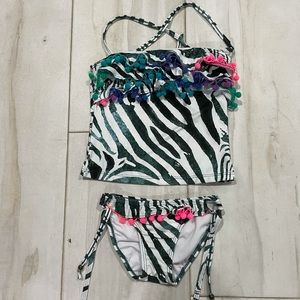 Girls Pom Pom Tankini from Pily Q
